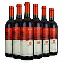京东商城 西班牙进口红酒 艾拉提诺红葡萄酒 750ml*6瓶 88元