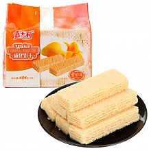 京东商城 嘉士利 威化饼干 香芒味 454g 16.8元，可199-100