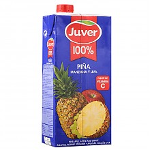 京东商城 西班牙原装进口 真维（Juver）100%系列葡萄苹果菠萝汁1L装 *10件 49元（合4.9元/件）