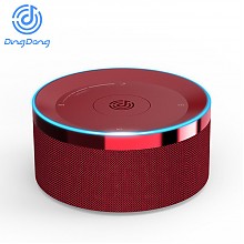 京东商城 京东叮咚(DingDong) TOP语音智能助手 蓝牙/WIFI/音频输出 传统音箱秒变智能 迷你AI家居伴侣 雅致红 298元