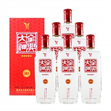 京东商城 全兴  全兴大曲金奖89版 52度 500ml*6瓶 整箱装（箱内有礼品袋3只） 468元