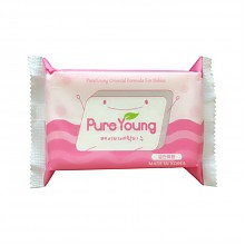 京东商城 PureYoung 飘漾 婴儿洗衣皂 宝宝儿童洗衣皂 80g 3.9元