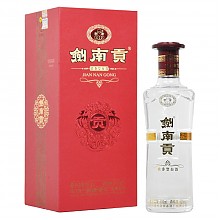 京东商城 剑南春 剑南贡 52度 单瓶装白酒 500ml 口感浓香型 68元