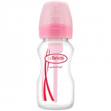 京东商城 布朗博士（DrBrown’s） 粉色宽口婴儿奶瓶 新生儿防胀气系统 270ml 爱宝选WB91305 *2件 72元（合36元/件）