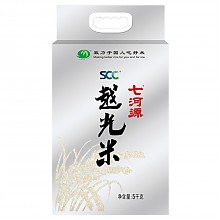 京东商城 七河源 SCC越光米 煮粥米焖饭寿司米 东北大米5kg 65.7元