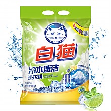 京东商城 Baimao 白猫 冷水速洁无磷 洗衣粉 1800g 11.9元