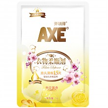 京东商城 斧头（AXE） 衣物柔顺剂（鲜花馨香） 1L（新老包装随机发货） *2件 14.2元（合7.1元/件）