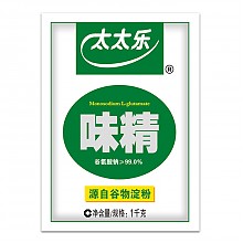 京东商城 太太乐99%味精1kg 14.06元