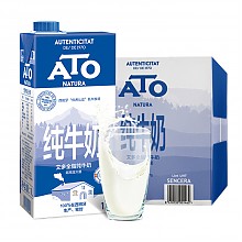 京东商城 7号10点开始：西班牙 进口牛奶 艾多(ATO) 超高温灭菌处理全脂纯牛奶 1L*6 整箱装 45元