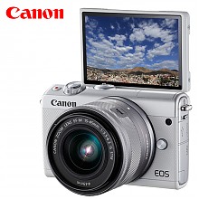 京东商城 佳能（Canon）EOS M100 微型单电套机 白色（EF-M 15-45mm f/3.5-6.3 IS STM 镜头） 3199元