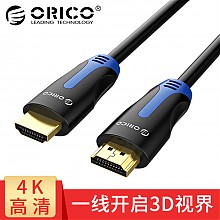 京东商城 ORICO 奥睿科 HDMI线 公对公影音数据线 4K高清 黑色 2米*2件 24.9元包邮