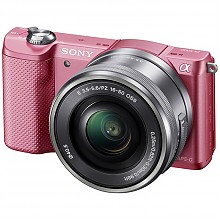 京东商城 SONY 索尼 ILCE-5000L 微单相机 粉色 1999元
