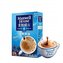 京东商城 Maxwell House 麦斯威尔 原味速溶咖啡7条 91g *2件 16.24元（合8.12元/件）