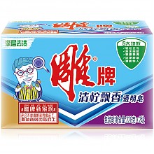 京东商城 雕牌 青柠飘香透明皂/洗衣皂228g*2*2（合5.8元/件） 11.6元