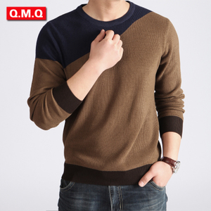     QMQ 2013秋装 韩版 男士薄毛衣 男 针织衫男装上衣线衫