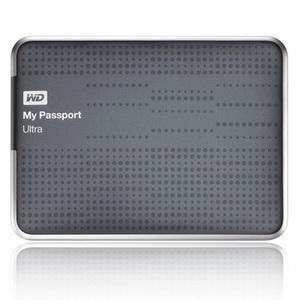 西部数据WD My Passport® Ultra™ 2.5英寸 USB3.0 1TB 超薄便携移动硬盘  