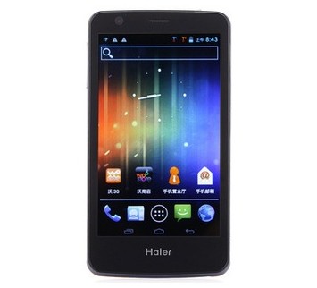 Haier 海尔 W880 3G手机 WCDMA/GSM 双卡双待 黑色 亚马逊499元包邮