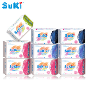 SUKI/素绮 9包SUKI套装卫生巾   