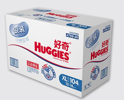 Huggies 好奇 银装干爽舒适 纸尿裤 (XL/L/M号任选) 京东商城169元包邮