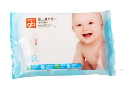 好孩子婴幼儿海洋水润湿巾10片装 京东商城