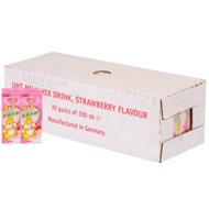 京东Weidendorf 德亚草莓牛奶 200ml*30盒*2箱